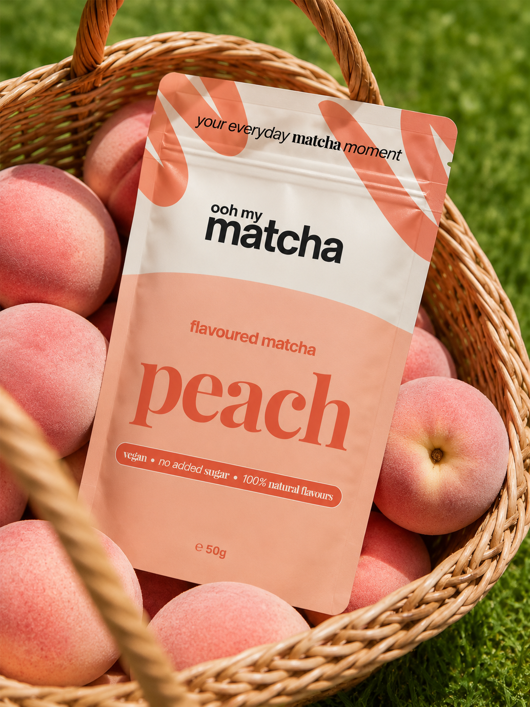 Perzik Matcha